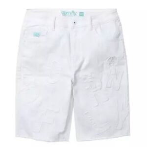 Born Fly Men's Springbreak Shorts - White
